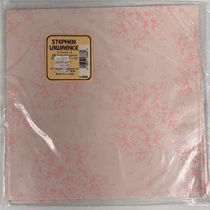 Stephen Lawrence Pink Floral Textured Gift Wrap Sheets 20" x 30" Wrapping Paper